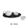 万仟堂 云起随手礼一壶两杯130ml茶具羊脂白釉（单位：件）