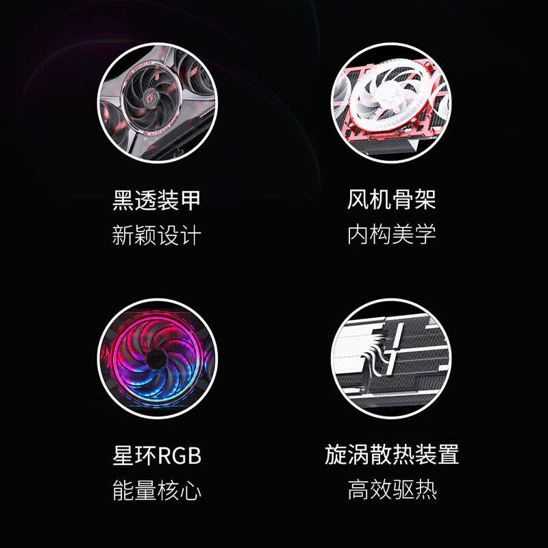 七彩虹 RTX 5070 Advanced OC 12GB显存GDDR7 DLSS 4 电竞光追游戏设计电脑显卡台式组装机游戏直播显卡5070 AD OC不支持无理由退货图片