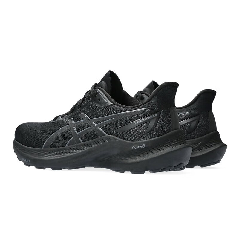 ASICS女鞋GT-2000 12舒适缓震回弹耐磨透气休闲运动跑步鞋 1012B506-001