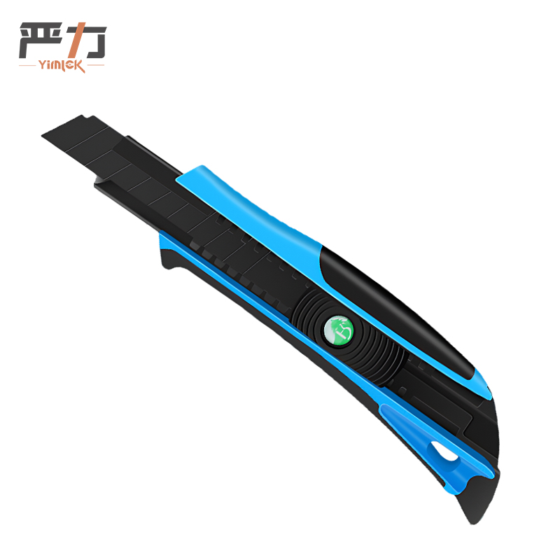 严力YIMLEK 美工刀 蓝色把高清大图
