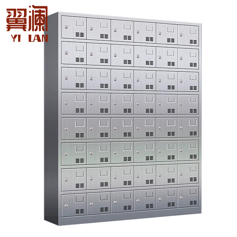 翼澜 不锈钢碗柜48门 台高清大图