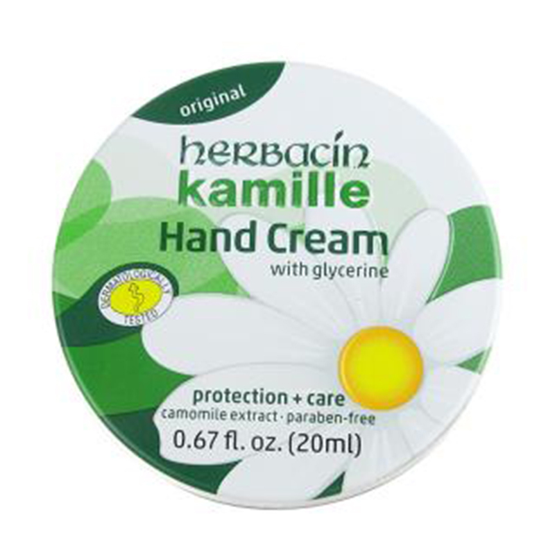 贺本清(Herbacin) 小甘菊经典护手霜 20ml 圆罐
