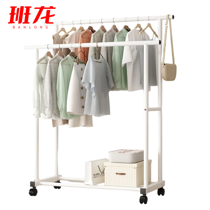 班龙挂衣晾衣架1m滑轮个高清大图