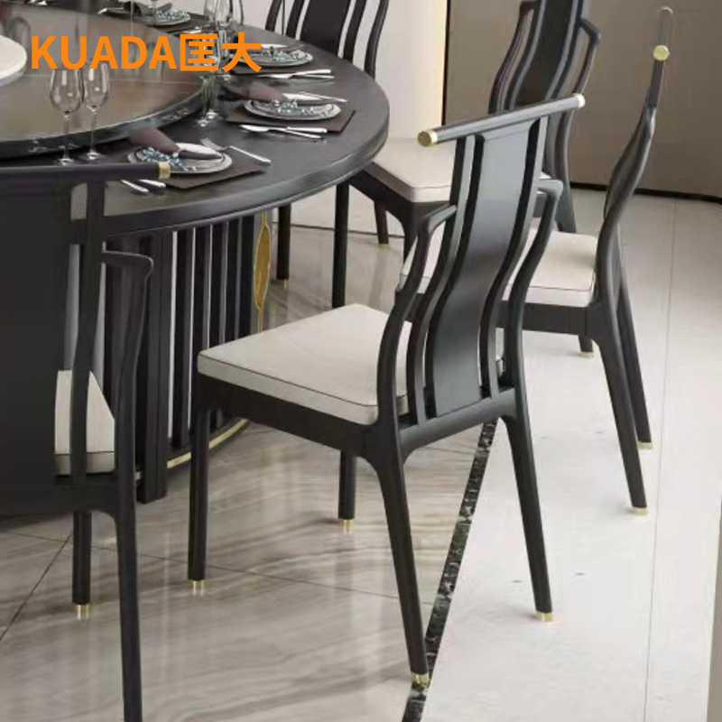 匡大办公椅 实木餐椅 简约会议椅 KDT908高清大图