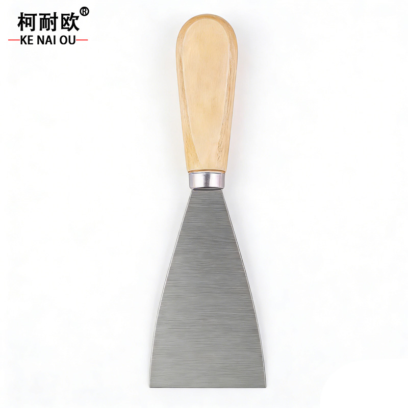柯耐欧 工业不锈钢油灰刀批灰刀清洁刮刀 2寸 3寸 把高清大图