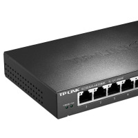 TP-LINK TL-SF1008VE 8口百兆高速钢壳VLAN一键切换企业办公监控网络交换器分流器交换机