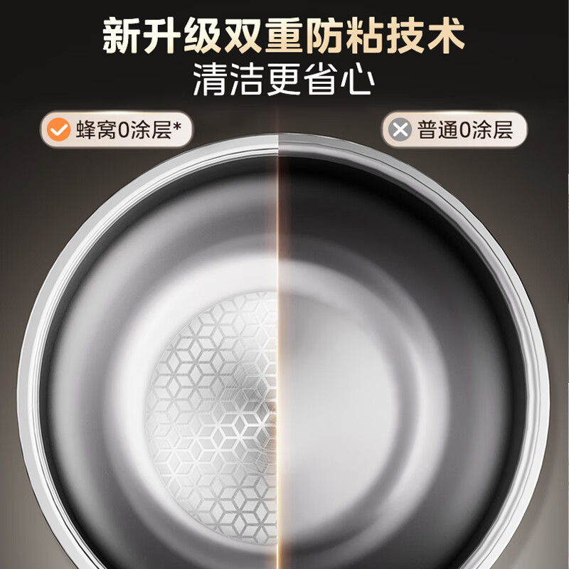 美的4L电饭煲MB-CFB4065S 316L不锈钢内胆高清大图