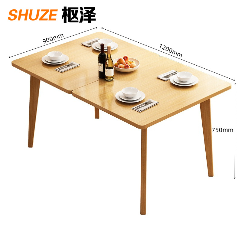 枢泽 餐桌 一桌二椅 套高清大图