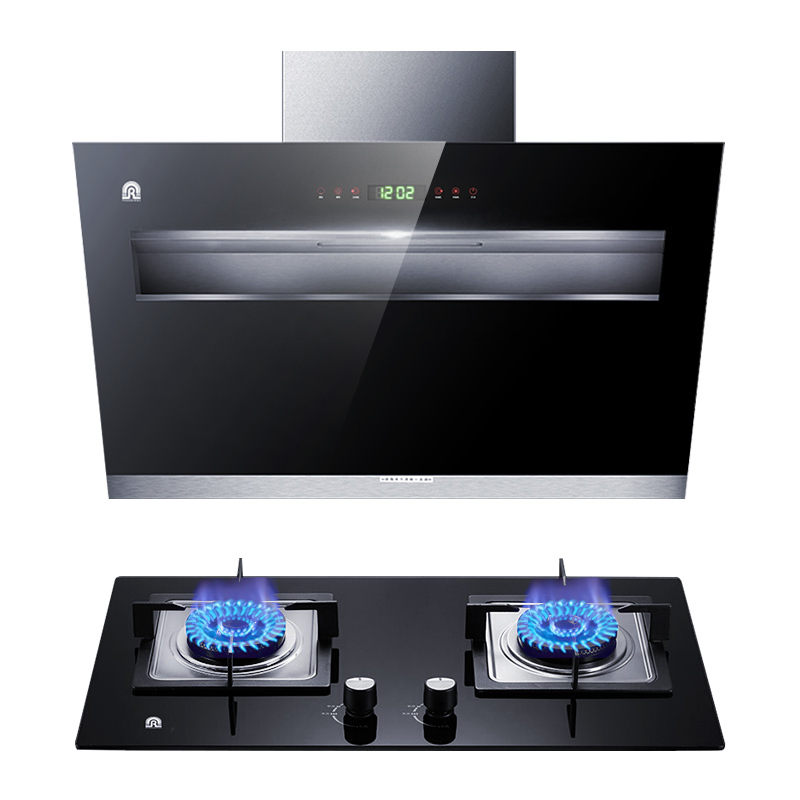 容声rongsheng油烟机燃气灶具套餐rsp356自动洗qp06侧吸式18m06智能