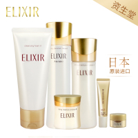 怡丽丝尔(ELIXIR)水乳套装正品女补水保湿护肤品优悦活颜柔滑化妆品 清爽型适合油性及混合性肌肤