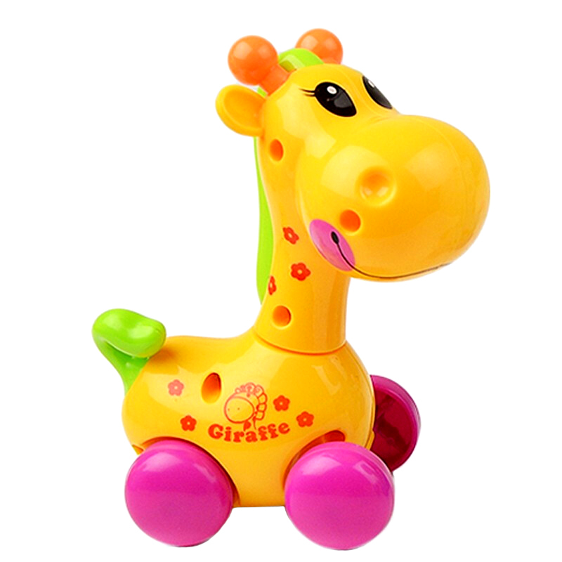 儿童宝宝婴儿玩具小动物上弦幼儿发条玩具颜色随机发一款3岁以上儿童