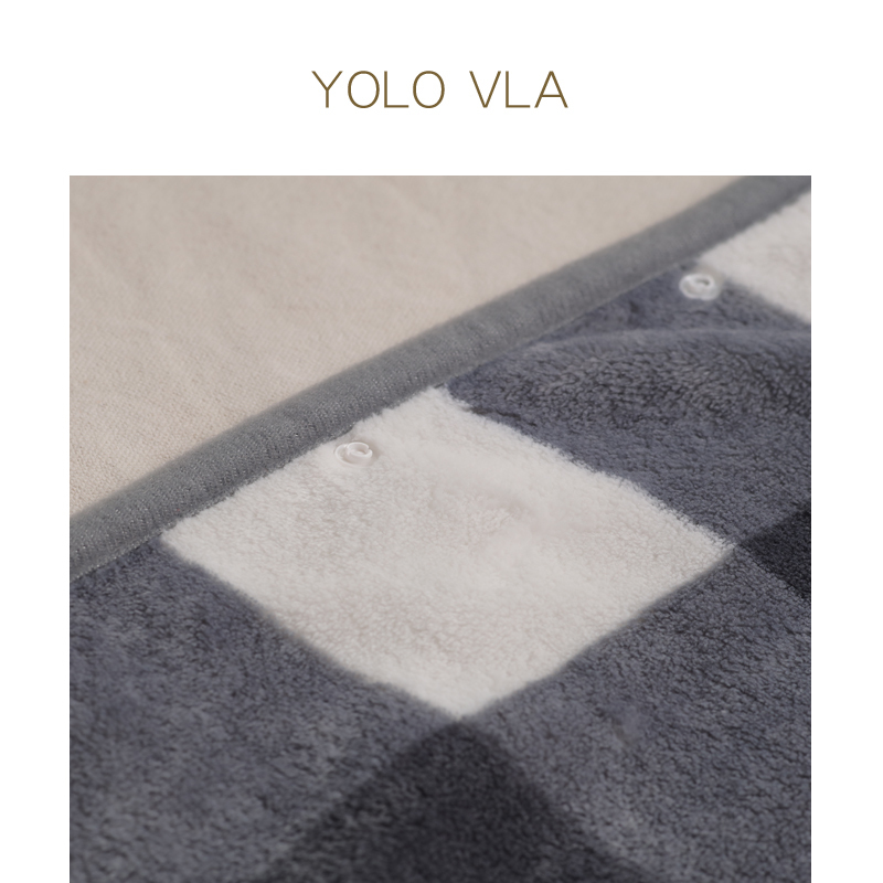 悠恋娜YOLO VLA夏季珊瑚绒毯子床单人夏天薄款毛巾被法兰绒毛毯午睡空调小被子多功能薄毯办公室用