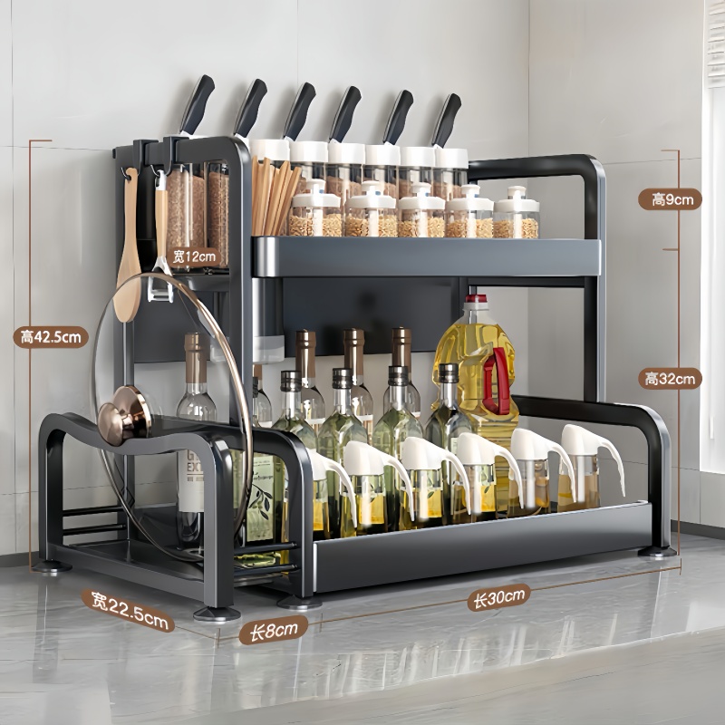豫汉迎调料架多规格 调料架双层个