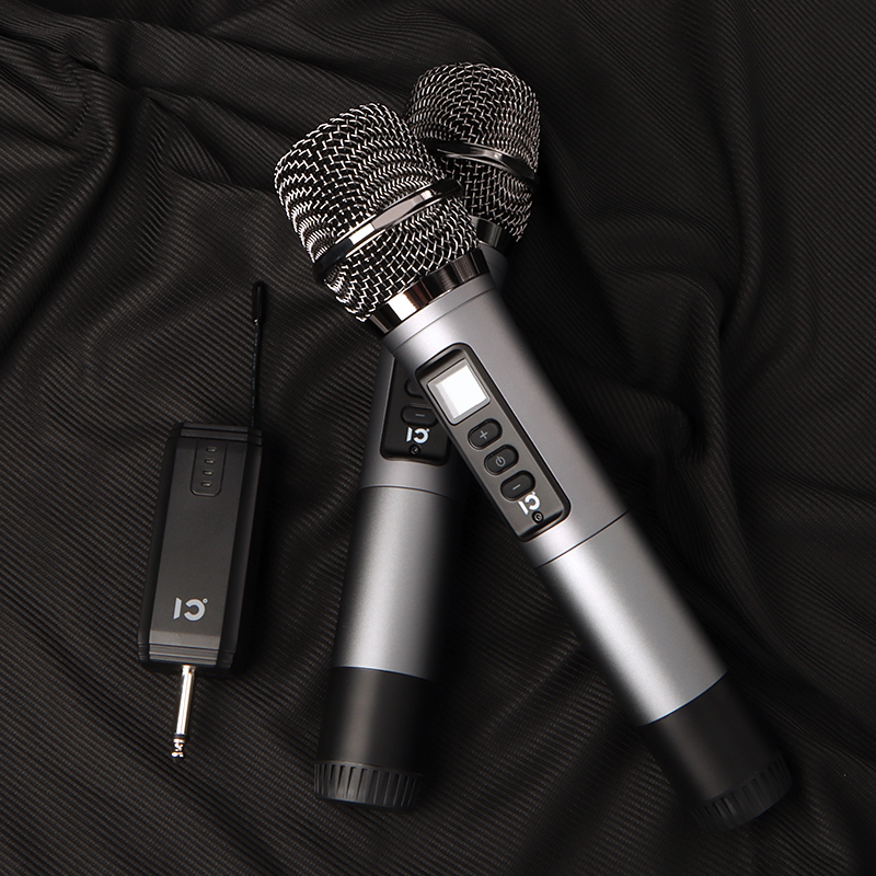 十度(ShiDu) U10万能无线麦克风 家庭影院KTV音响家用K歌手持话筒 豪华版单手持高清大图