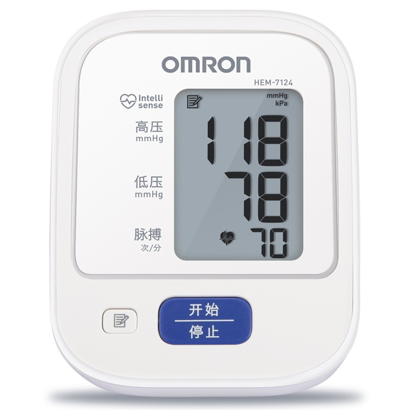 欧姆龙（OMRON）电子血压计 家用 HEM-7124（上臂式）