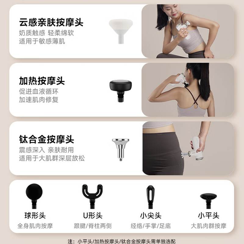 倍益康筋膜枪CUTE-X-Max-A常规款 (单位:台)高清大图