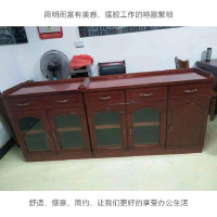 简约落地茶水柜