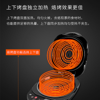 九阳(Joyoung)新款电饼铛JK30-D81 家用双面加热 加深加大 薄饼机 自动煎烤机