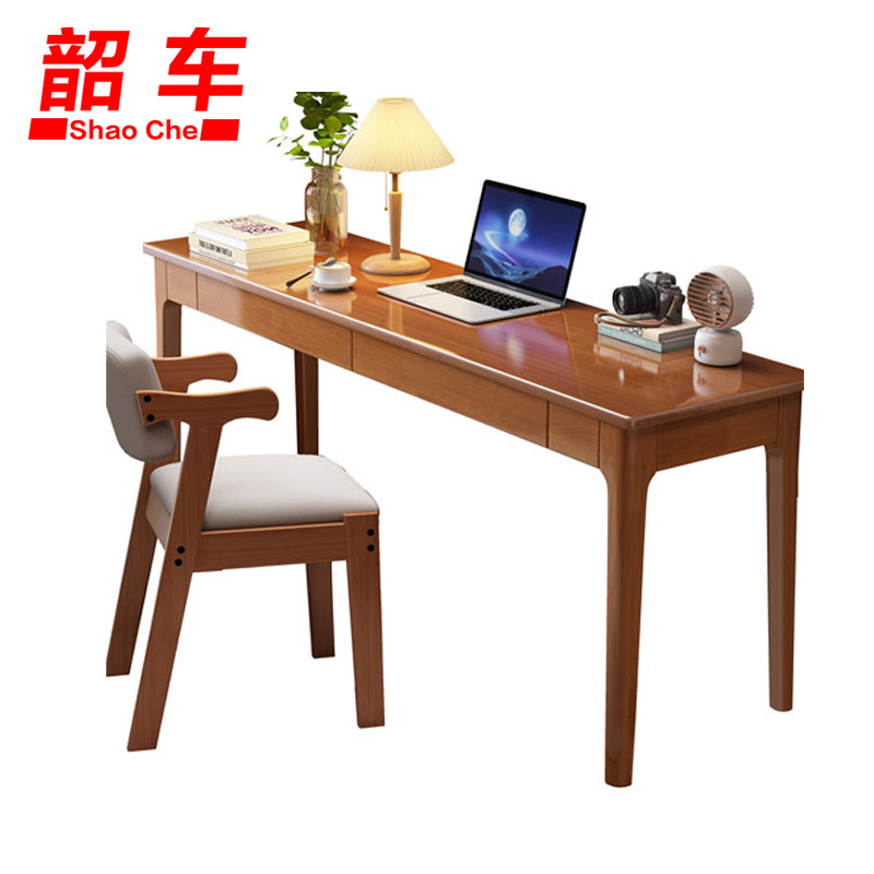 办公桌书桌1.2m+Z字椅套高清大图