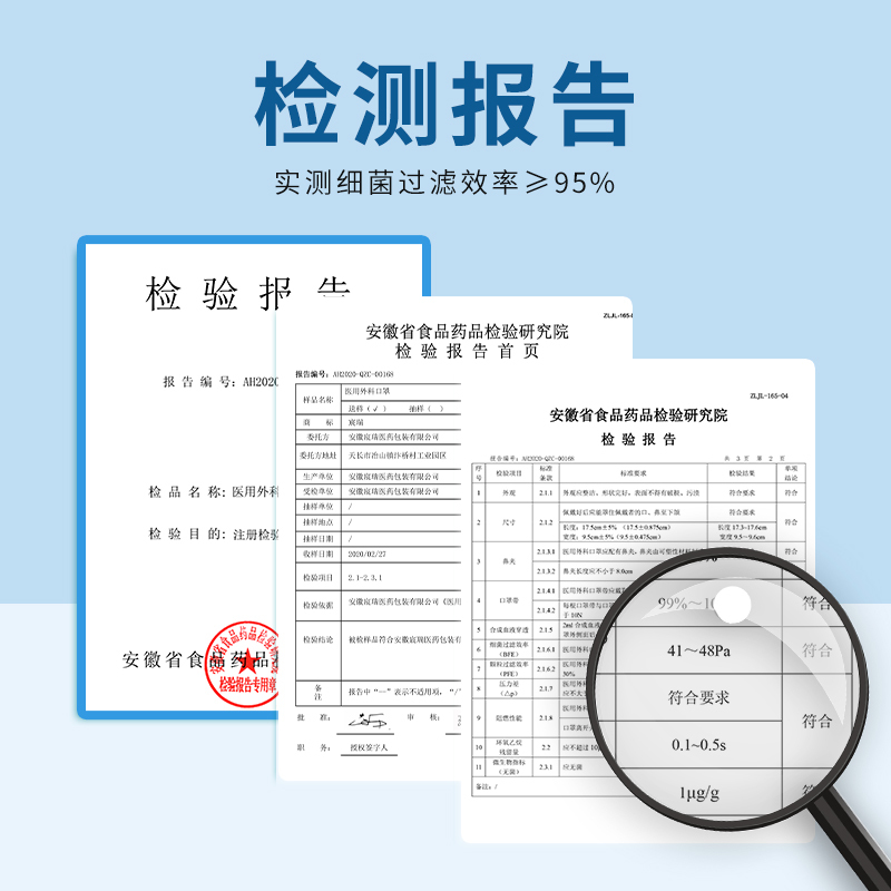 億維一次性使用医用儿童口罩50只装彩色三层防护带熔喷布医疗口罩薄款透气防飞沫防病菌防尘防护罩儿童男女