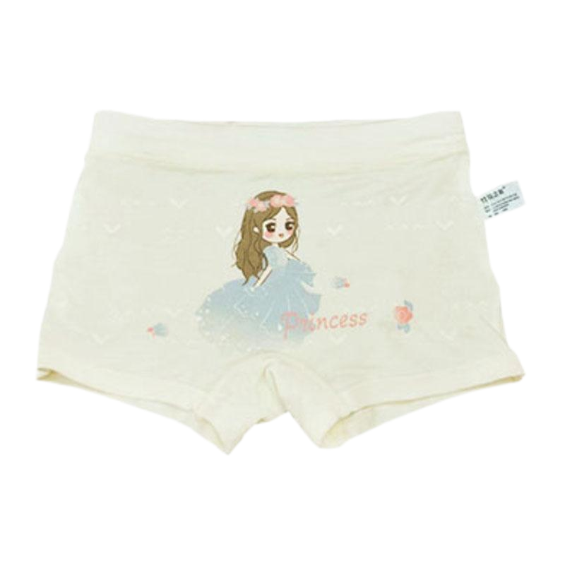 竹马之友竹纤维女童内裤M码4条/盒高清大图