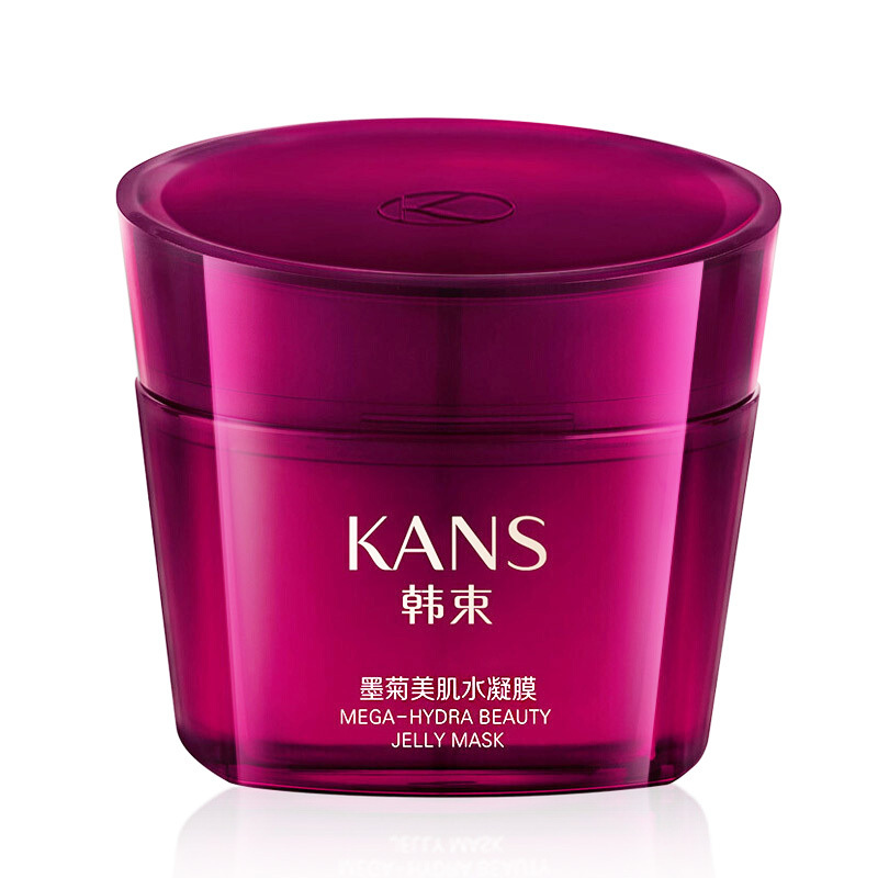 韩束(Kans) 巨补水墨菊美肌水凝膜100g 保湿补水 晚霜面霜 睡颜凝膜 各种肤质