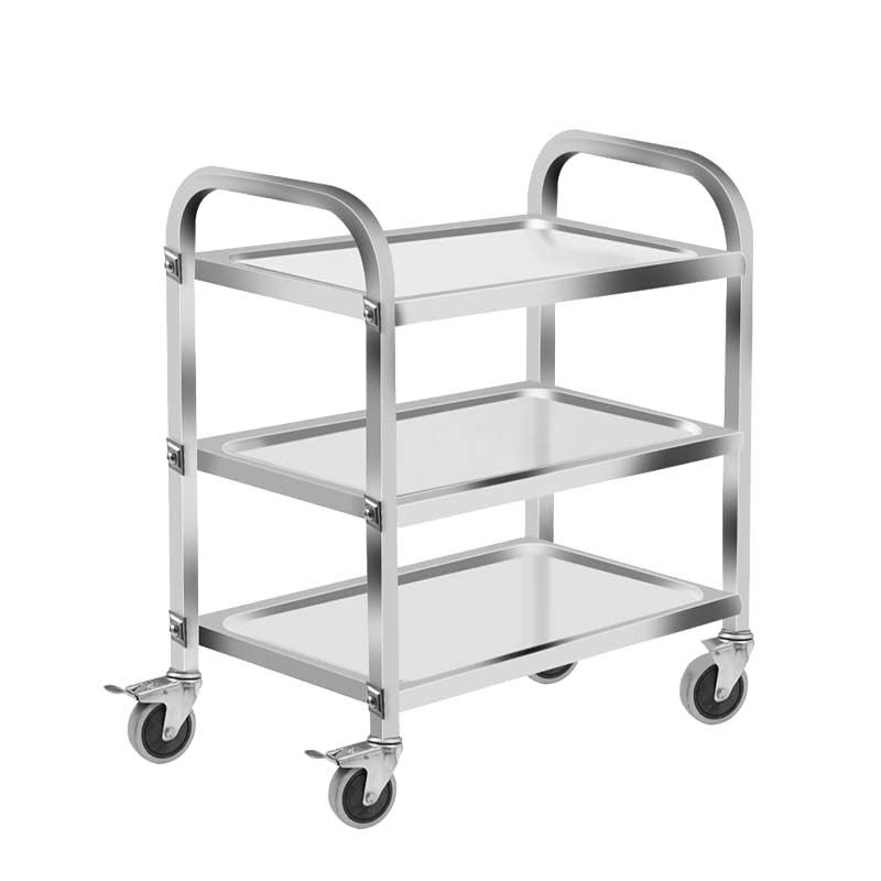 广亿隆定制厨房不锈钢餐车移动收送餐车图片