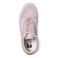 VANS女鞋复古板鞋休闲鞋VANS经典侧条帆布猪皮麂皮拼接运动鞋