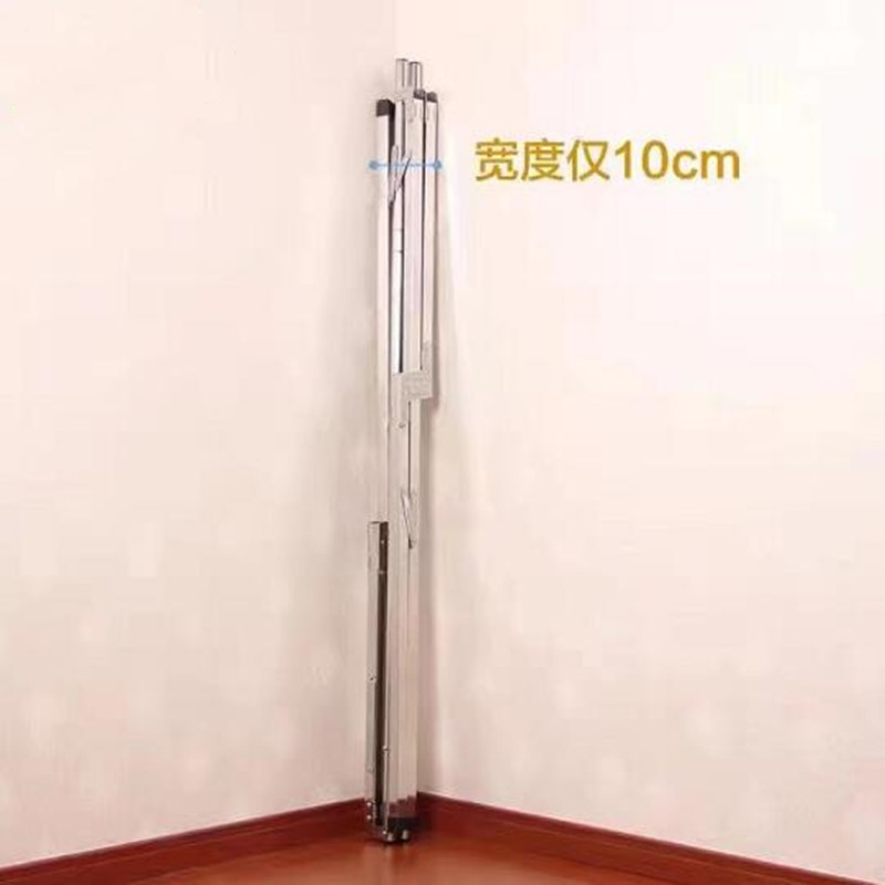 环杰晾衣架落地不锈钢折叠晾衣杆晒衣架HJ-450