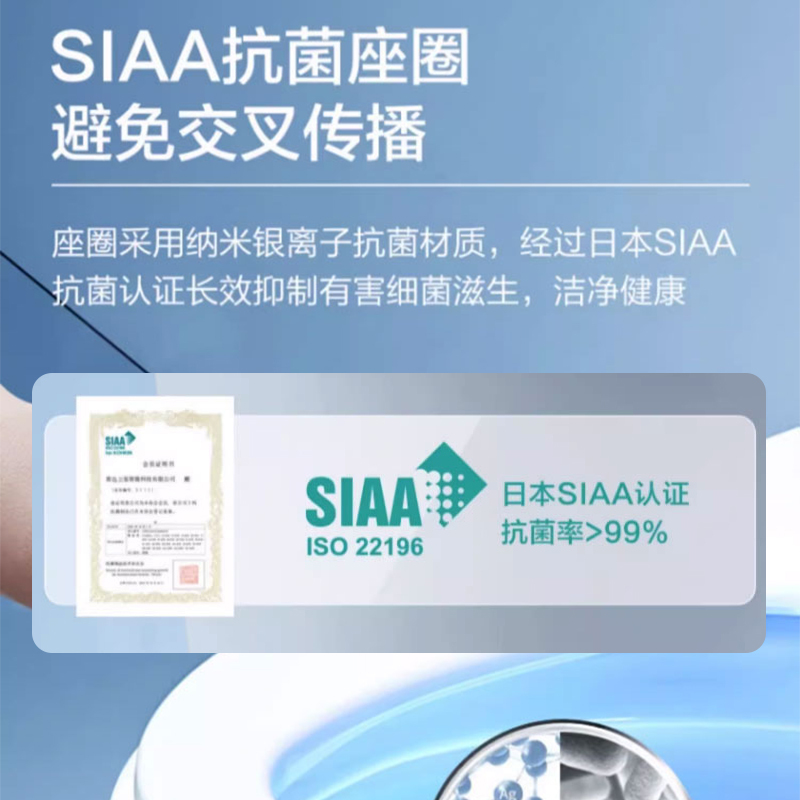 海尔智能马桶一体式机无惧低水压欧款纯平设计脚感冲刷坐便器HF-U30 305坑距高清大图