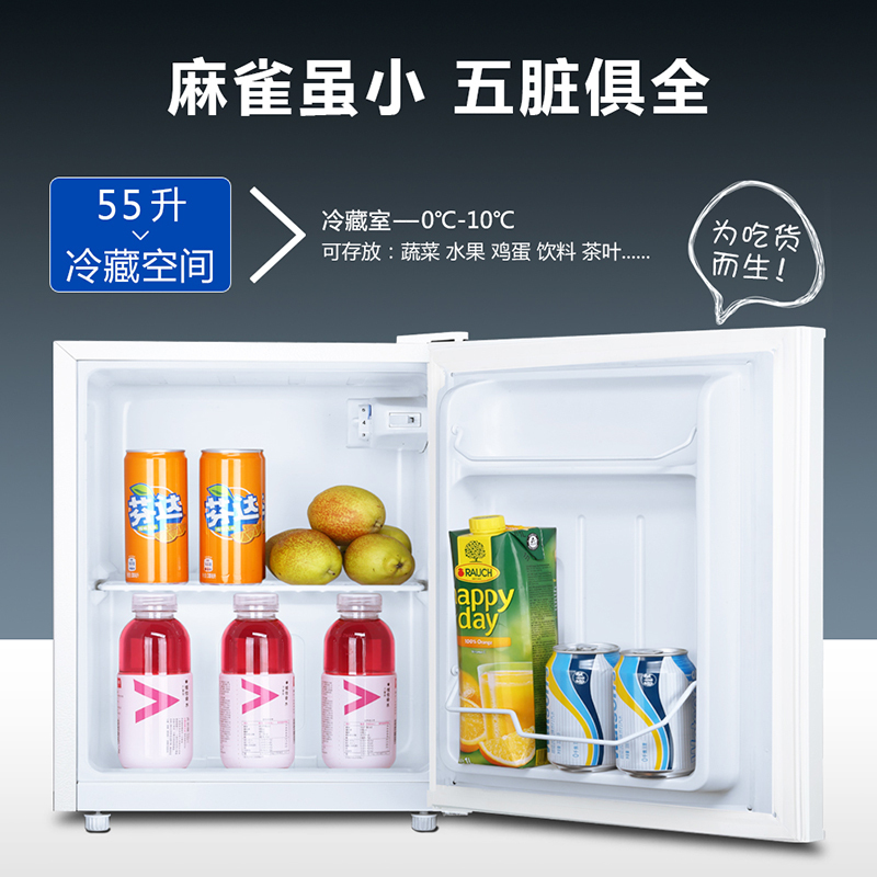 新飞(Frestec)55L单门小型冰箱迷你小冰箱家