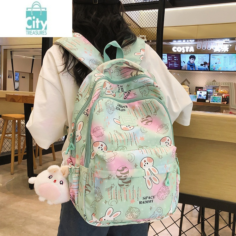 bangdou书包女小学生高颜值三到六年级大容量减负护脊初中生双肩包