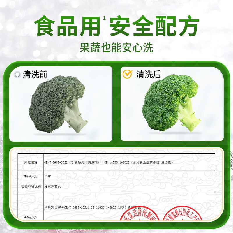 水卫士洗洁精带泵头1.35kg/瓶高清大图