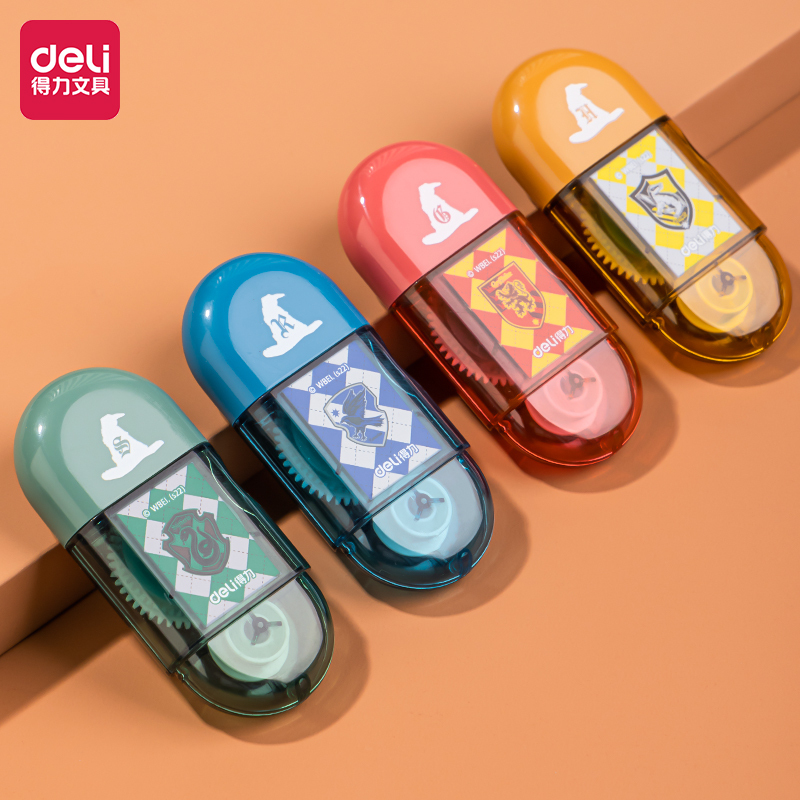 得力54387哈利波特8m胶囊点点胶(混)(个)视频介绍_8m(