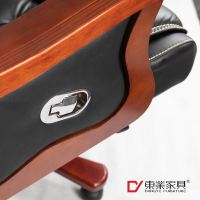 东业家具 M-5009 皮质旋转办公椅