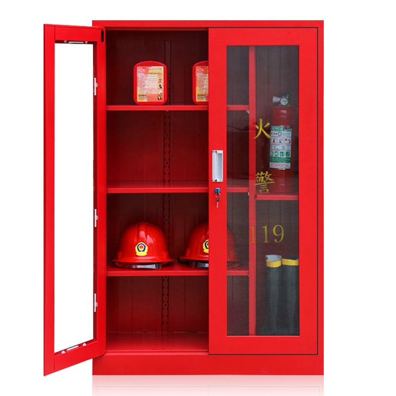 鑫丽乐 消防器材柜微型消防站器材工具柜消防器材工地柜建筑柜室外应急工具展示柜