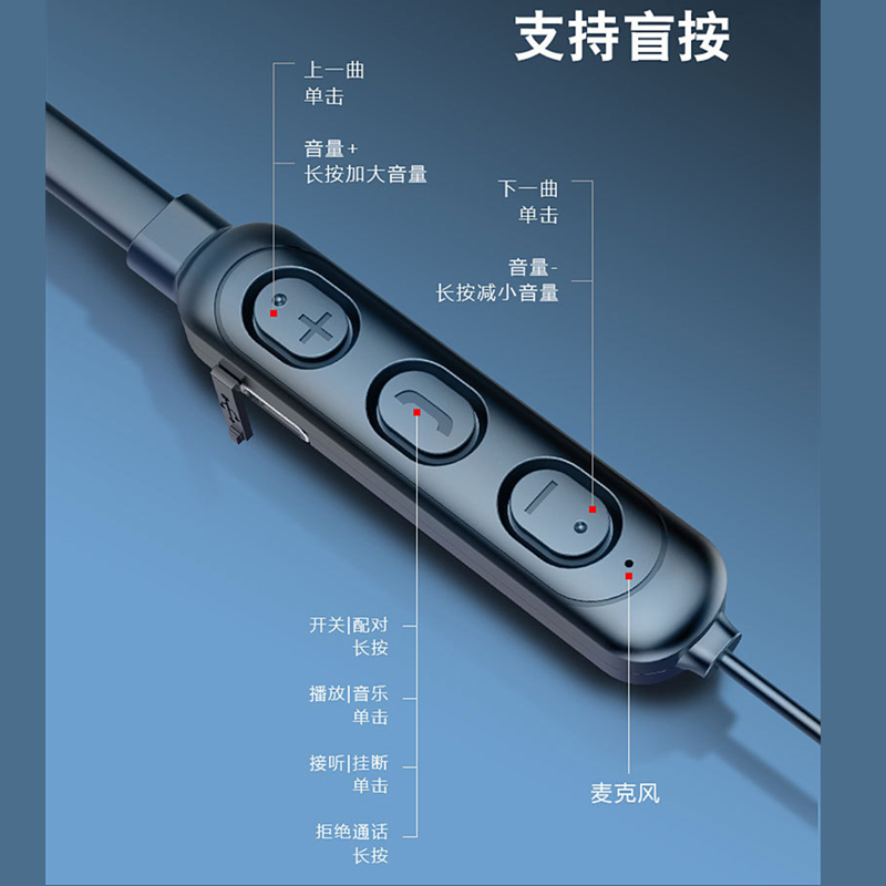BT71双耳无线耳机运动蓝牙耳机5.0重低音跑步健身入耳式耳麦通用苹果小米华为oppo vivo高清大图