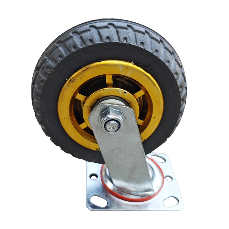 嘉禾宜茂 万向轮 橡胶8寸 个高清大图