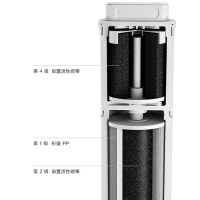 小米（MI）小米净水器厨下式1A 厨房自来水RO反渗透直饮纯水机家用净水机