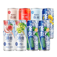 RIO锐澳预调鸡尾酒强爽清爽微醺330ml*8罐7口味果酒