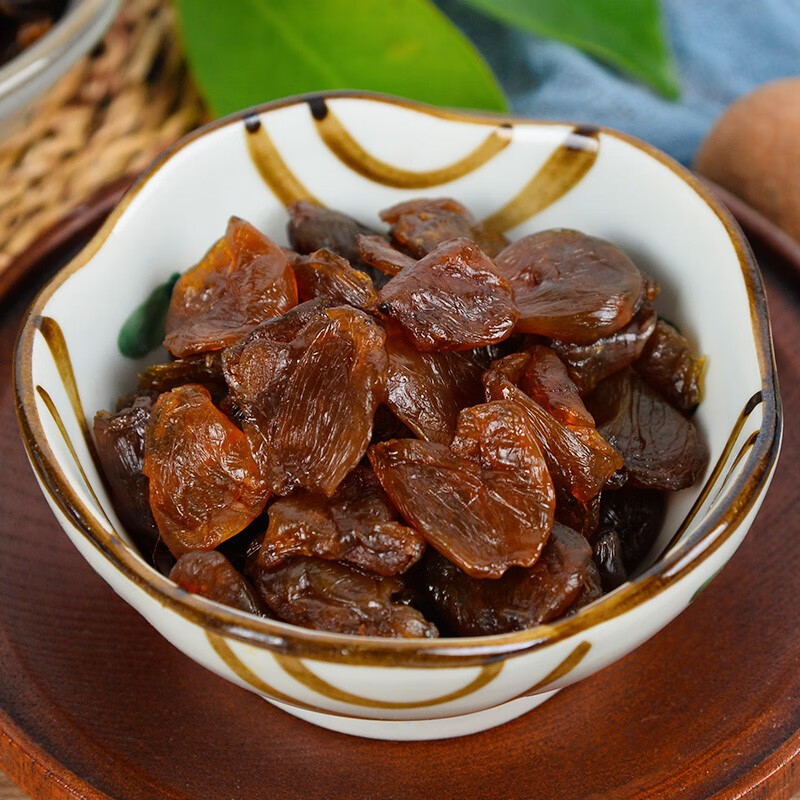 绿帝桂圆肉肉厚软糯香甜回味果味浓郁味美甘甜干度适中无核软韧280g高清大图