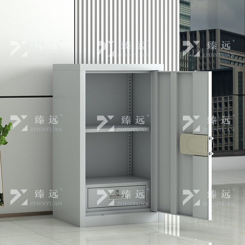 臻远 ZYJJ-80032 单门保密柜 电子锁 灰白色 长550*宽420*高960mm 单位:1台