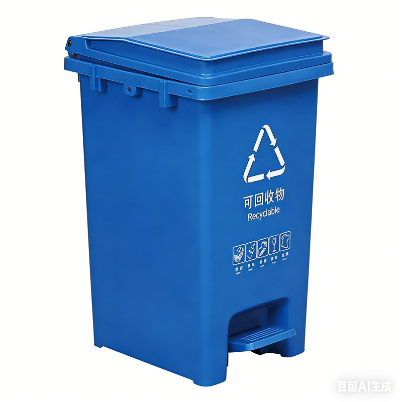 鑫睿辉 脚踏垃圾桶 30L 个高清大图