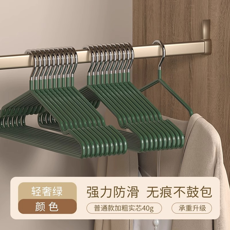 衣架家用挂衣无痕防滑晾衣架学生宿舍用防肩角晒衣撑凉大衣服架子