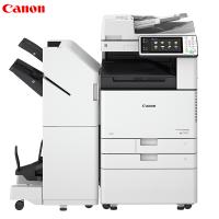佳能（Canon）iR-ADVC3525 A3彩色数码复印机（复印/打印/扫描/发送/双面同步扫描输稿器/标配工作台）+ 鞍式装订处理器 钛白色