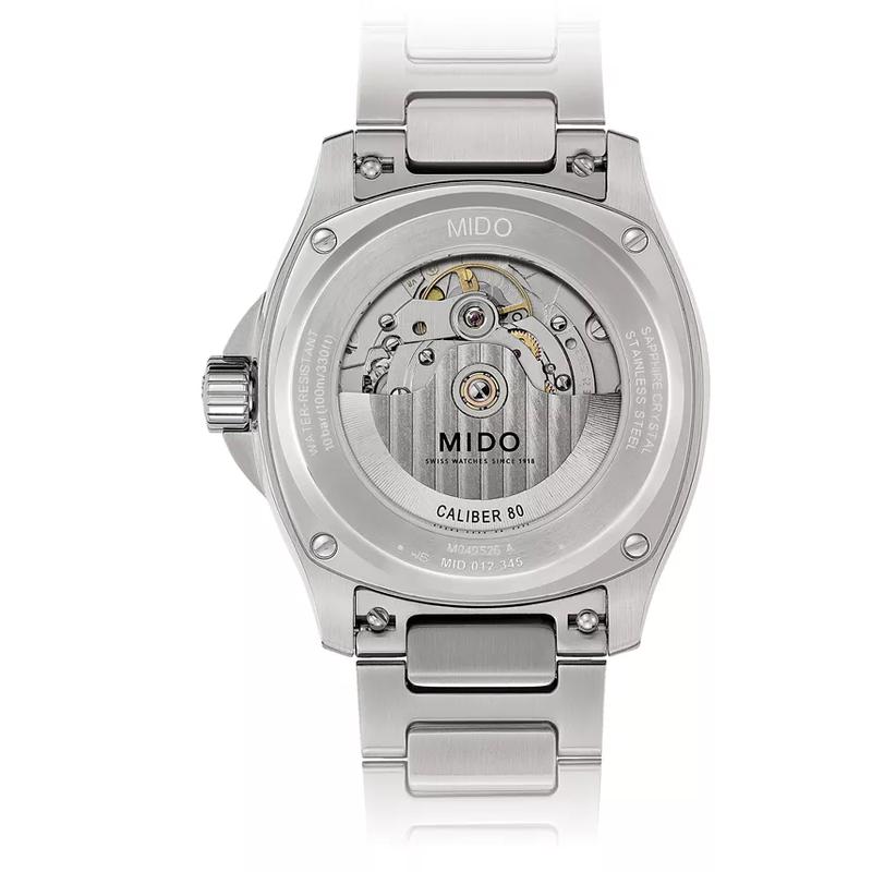 Mido美度男士mm自动机械运动奢华腕表不锈钢链带防水米高清大图