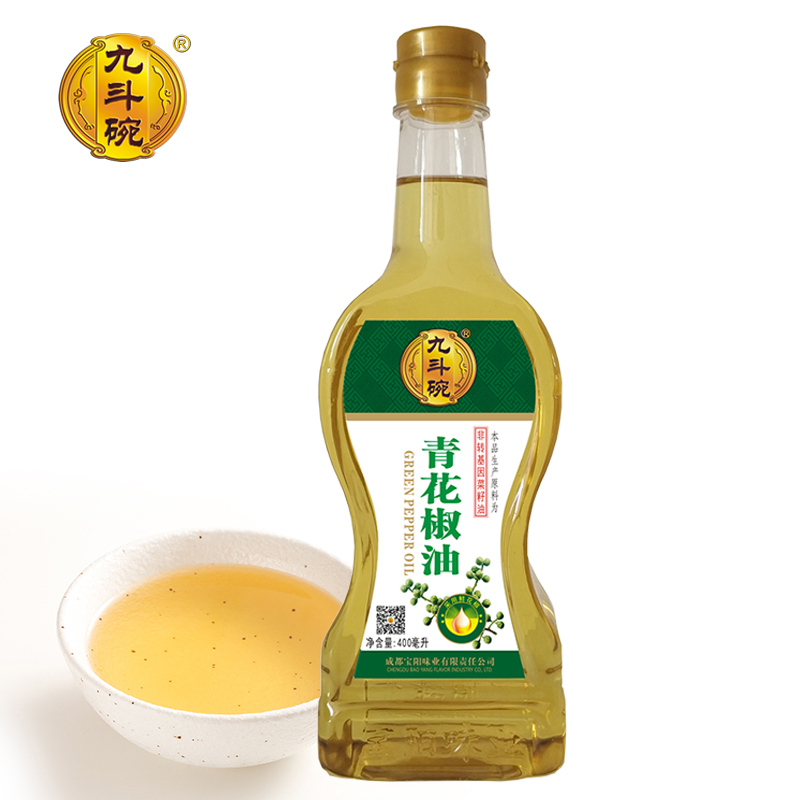 九斗碗青花椒油400ml花椒油家用调味油凉拌火锅调味油