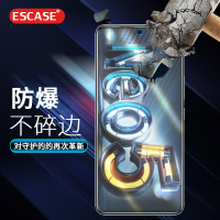 ESCASE 手机保护膜iQOO Neo5磨砂膜手机贴膜5G手机非全屏覆盖防爆玻璃手机保护贴膜 透明