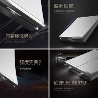 罗格朗(Legrand)开关插座面板逸景深砂银色86型5五孔二三插USB空调16a空调带双控智能家居家用墙壁暗装电源插座