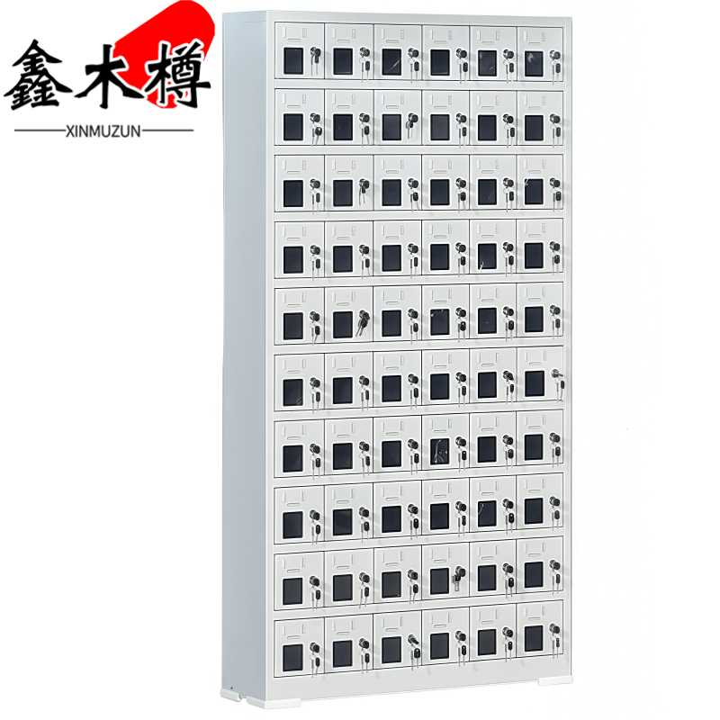 鑫木樽手机充电柜60门台高清大图